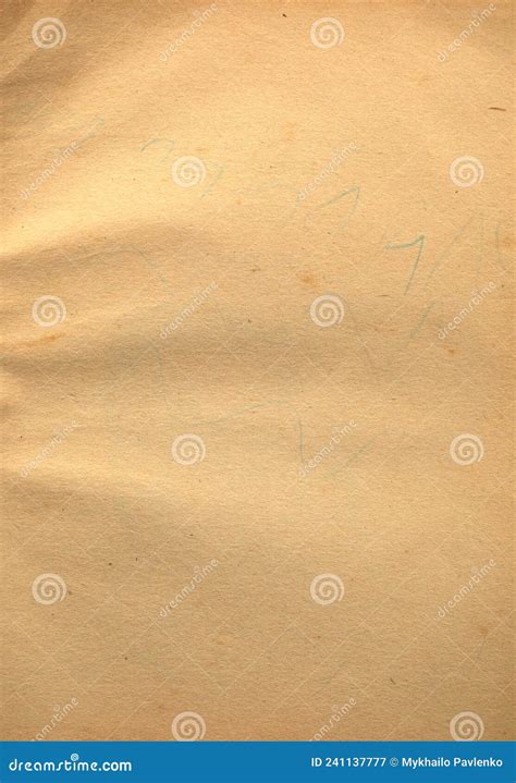 Old Yellow Paper Texture Paper From An Old Book Stock Image Image Of Pattern Textured 241137777