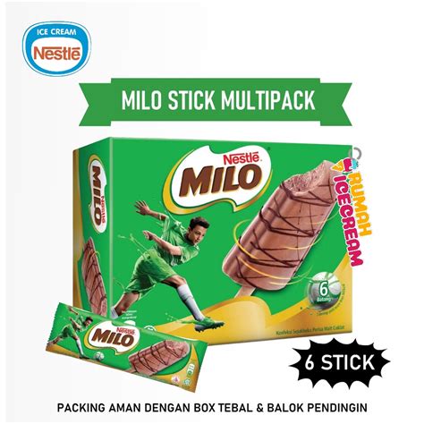 Jual Es Krim Nestle Milo Multipack Shopee Indonesia