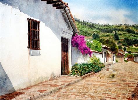 El Arte Es Su Máxima Expresión Paisajes En Acuarela