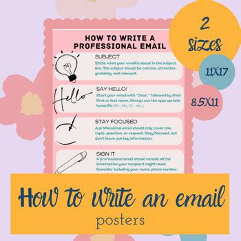 write  email poster  sizes     ms