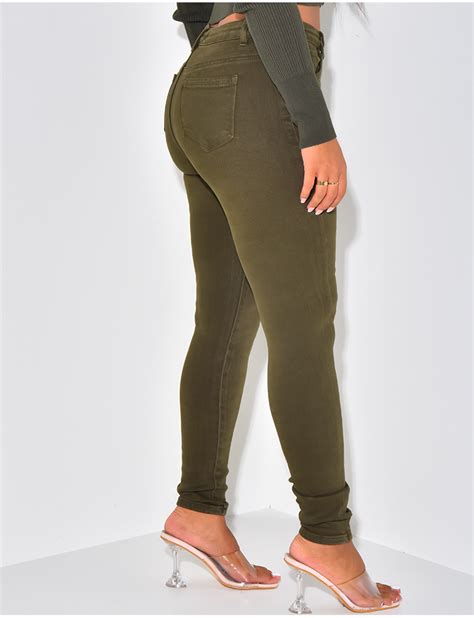 Jeans Skinny Ultra Taille Haute Stretchy