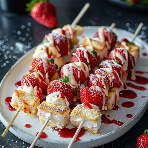 Strawberry Shortcake Kabobs