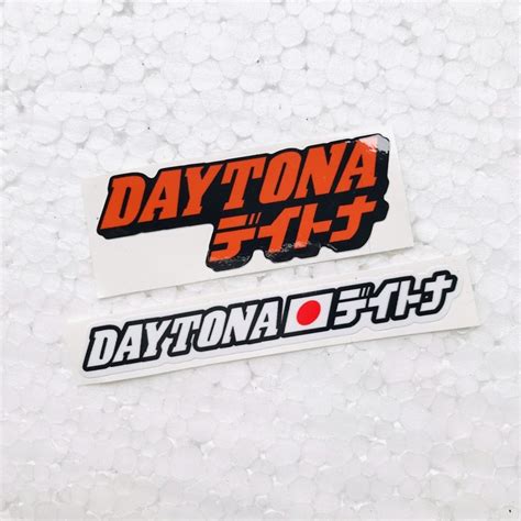 Jual Sticker Daytona Orajet Cutting Laminasi Glossy Shopee Indonesia