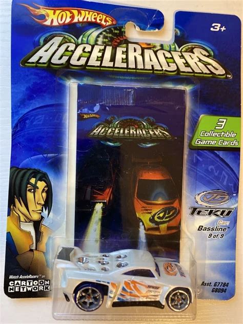 Hot Wheels Acceleracers Teku Bassline Of With Cards New Picclick Uk