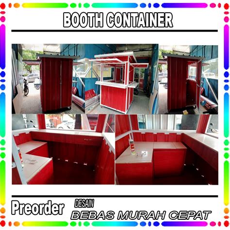 Jual Booth Container Shopee Indonesia