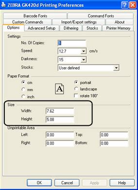 Zebra Printer Label Designer 1stadenium