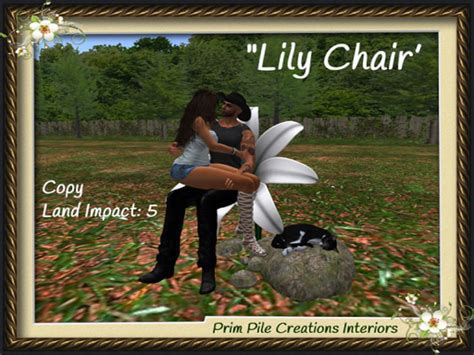 Second Life Marketplace Ppc Lily Chair