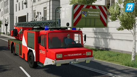 Fs Lizard Turntable Ladder Cc Firedept Mod Farming Simulator