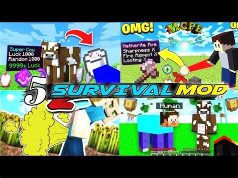 Top Survival Mod For Mcpe Top Op Loot Mods Mcpe Top