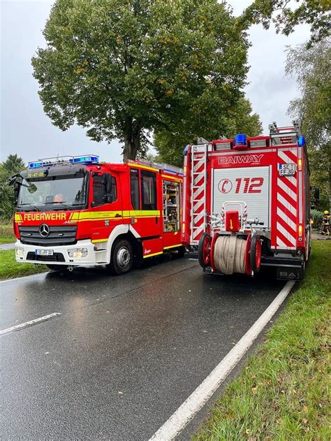 FW SE Tödlicher Verkehrsunfall in Hardebek