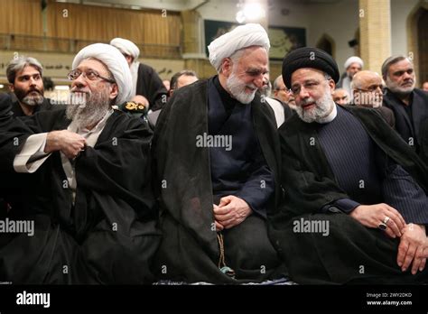 April Tehran Iran Iranian President Ebrahim Raisi R