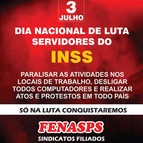 Dia Nacional De Luta Pela Reestrutura O Da Carreira Fenasps