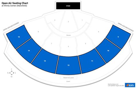 Xfinity Center Mansfield Ma Interactive Seating Chart Infoupdate Org