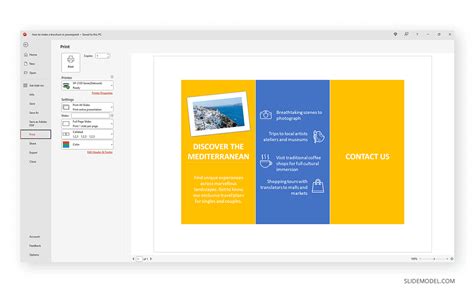 How To Make A Brochure In Powerpoint Examples Templates