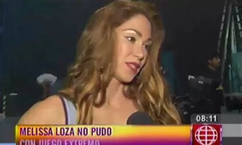 Melissa Loza Tras Perder En Reto Extremo Me Siento Frustrada Am Rica