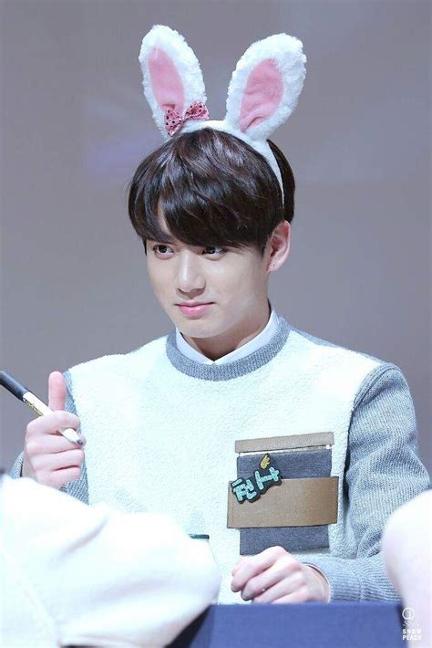 Jungkook Being A Cute Little Bunny°• Armys Amino