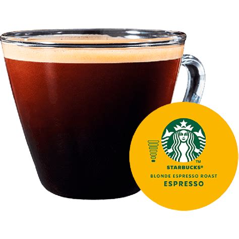 Caf Em C Psula Blonde Espresso Roast Starbucks