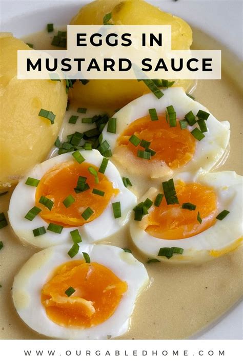 German Eggs In Mustard Sauce Senfeier In 2024 Healthy Homemade