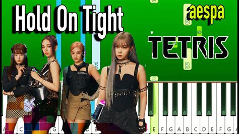 Aespa Hold On Tight Tetris Soundtrack Piano Tutorial YouTube