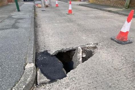 South Tyneside Council investigating after sinkhole opens on a South ...