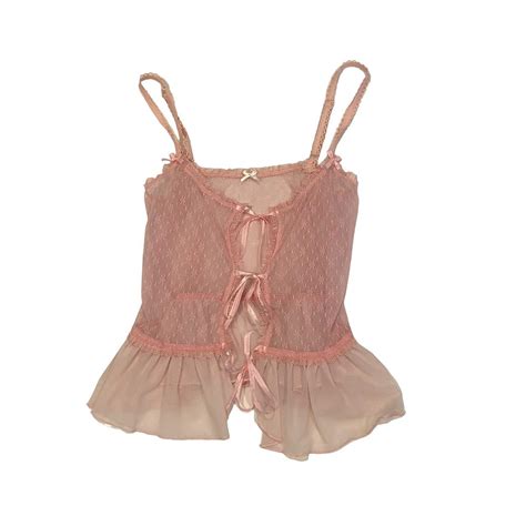Precious Light Pink Lingerie Top This Top Can Be Depop