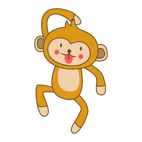 Monkey Clipart 23 Koleksi Gambar