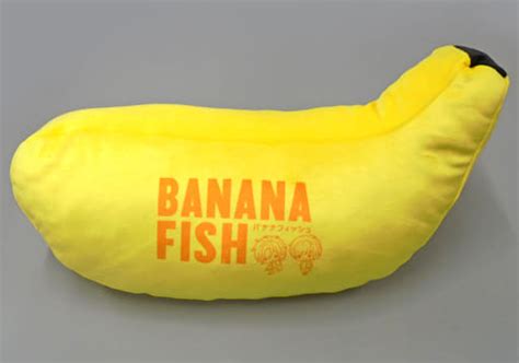 駿河屋 奥村英二＆アッシュ・リンクス もちっとbananaクッション 「banana Fish」 コトブキヤショップ限定品（クッション