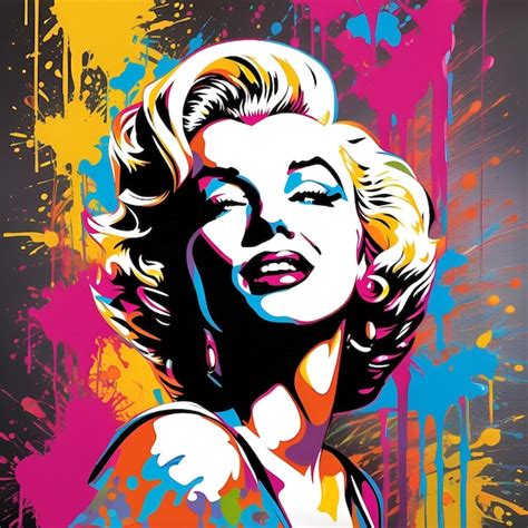 Premium Photo Marilyn Monroe Pop Art Portrait