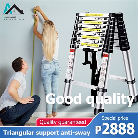 Years Warranty Telescopic Aluminum Double Sided Ladder Type A