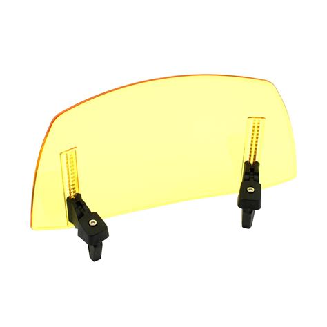 AMLESO Universal Motorcycle Front Windshield Scooter Wind Screen 17
