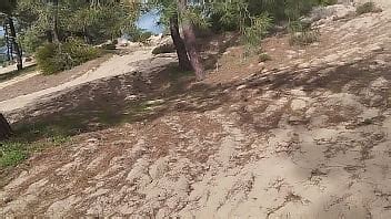 Guy Of Car Spills A Lot Of Milk On A Trail Near The Sea Xvideos