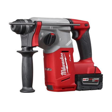 Milwaukee 2712 22de M18 Fuel Lithium Ion Brushless 1 Sds Plus Rotary Hammer And Hammervac