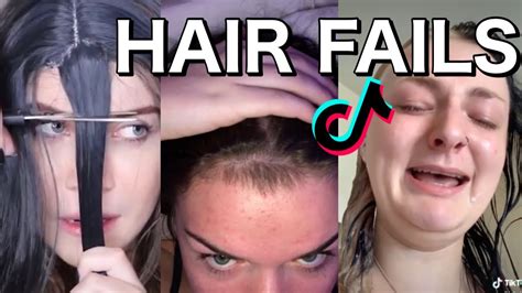 Hair Fails Tiktok Compilation Youtube