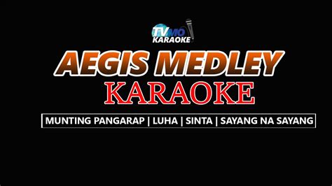 AEGIS MEDLEY Karaoke COVER Version YouTube