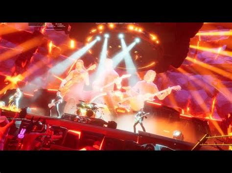 Metallica Konzert Fortnite YouTube