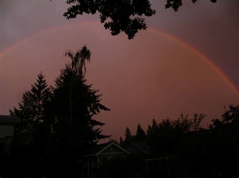 Edmonds Scenic Rainbow At Sunset My Edmonds News