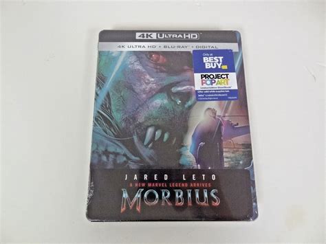 Marvel Morbius K Ultra Blu Ray Digital Limited Ed Steelbook New