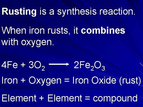 Lesson What Is A Synthesis Reaction Chemical