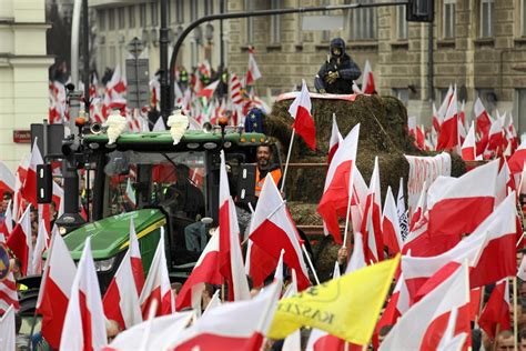 Protest rolników w Warszawie ZDJĘCIA