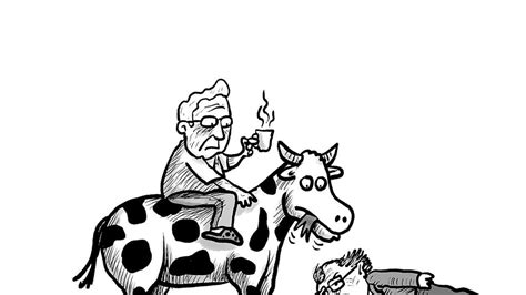 Atravesado - Caricatura de Jota