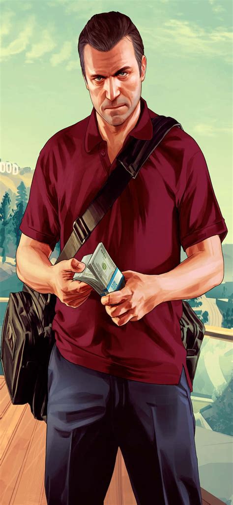 Download Iphone X Grand Theft Auto V Background And Michael