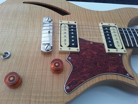 Prs Se Custom Semi Hollow Vintage Natural Image 796634 Audiofanzine