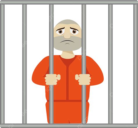 A Prisoner In Captivity Vector Lock It Up Railing Png Transparent