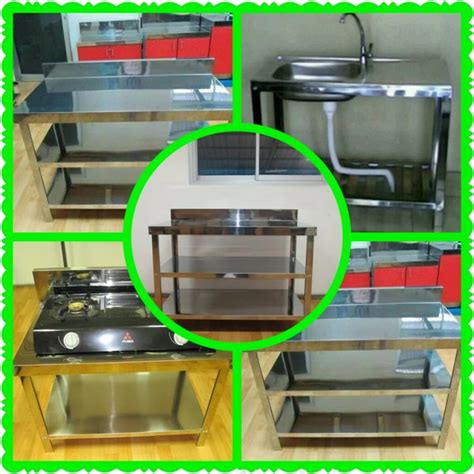 Jual Paket Meja Kerja Stainless Meja Kompor Dan Bak Cuci Piring