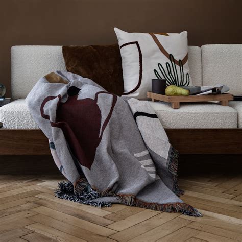 Ferm Living Mirage Blanket Connox