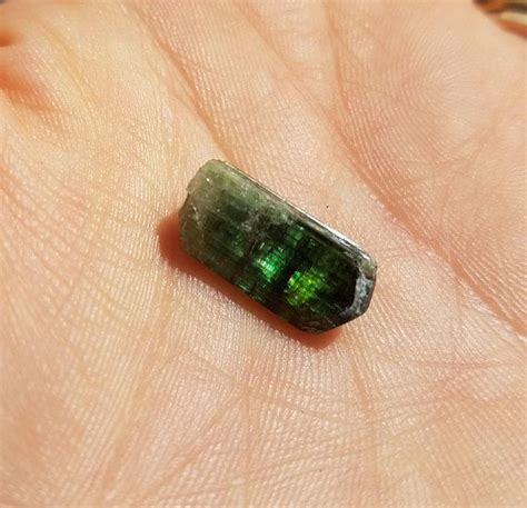 Deep Green Maine Tourmaline Mt Mica Maine Light Green Etsy
