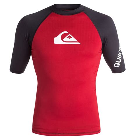 Quiksilver All Time Short Sleeve Rashguard Evo