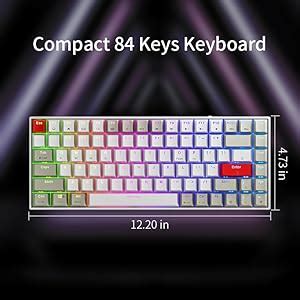 Amazon Newmen GM Percent Keyboard Wireless Bluetooth G Wired Compact Keys Hot