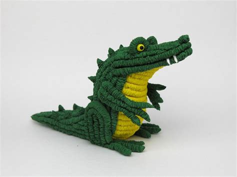 Крокодил | Diy hammock chair, Diy hammock, Dinosaur stuffed animal
