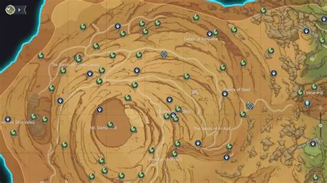 Genshin Impact All Desert Of Hadramaveth Dendroculus Locations Ginx Tv